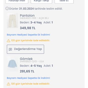 LCW Aynı Ürün İki Kez Satılmış