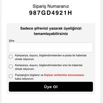 Meri Store Ürün İademin Kabul Edilmemesi