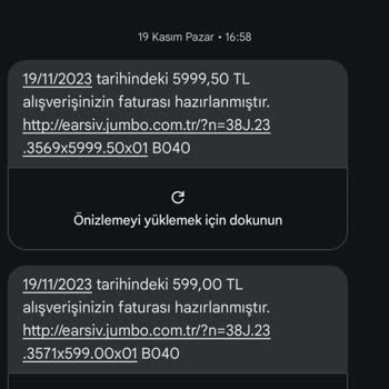 Jumbo Parasını Peşin Ödediğim Ürünümü 4 Aydır Teslim Etmedi