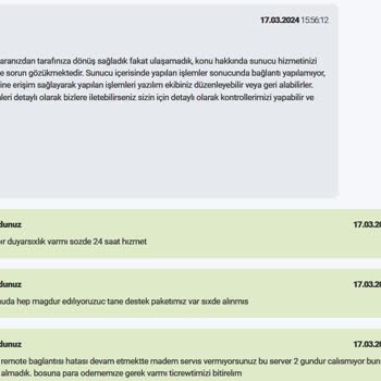 Natro Hosting'dan Uğradığım Mağduriyet