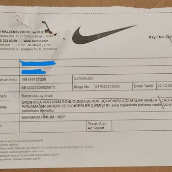 Nike Mi? Barçın Mı? Kağıt Ayakkabı Nike!