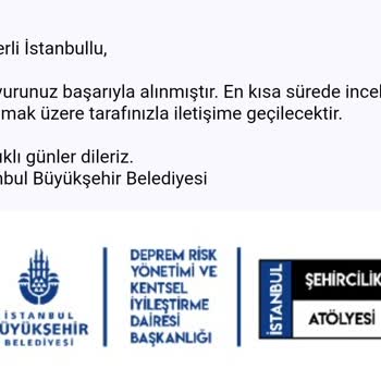 İBB - İstanbul Büyükşehir Belediyesi Bina Tespit İçin Gelmiyor.
