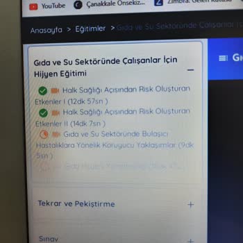 Halk Eğitimi Merkezleri Bilişim Ağı (Hemba) Hemba Hijyen Eğitiminde Videolar İzlendi Olarak Görünmüyor