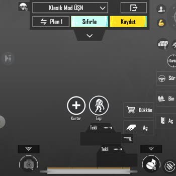 PUBG (Pubgmobile.com) Dikiz Butonları Görünmüyor