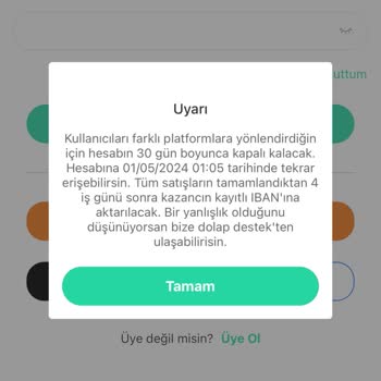 Dolap Hesap Kapanma Problemi