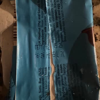 Algida Bozuk Erimiş Yarım Dondurma