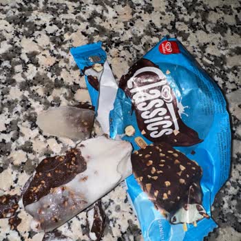 Algida Bozuk Erimiş Yarım Dondurma
