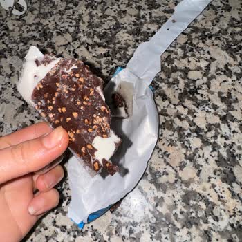 Algida Bozuk Erimiş Yarım Dondurma