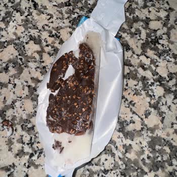 Algida Bozuk Erimiş Yarım Dondurma