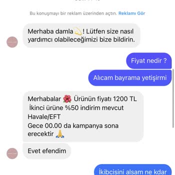Modarise.co (Instagram) Instagram'da ModaRise.co Mağduriyeti: Ödeme Yapıldı, Kargo Gelmedi!