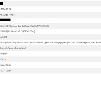 İncehesap İade Almıyor, Sürekli Servise Yönlendiriyor.