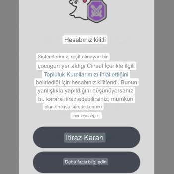 Snapchat Kilitlendi Hatası :/