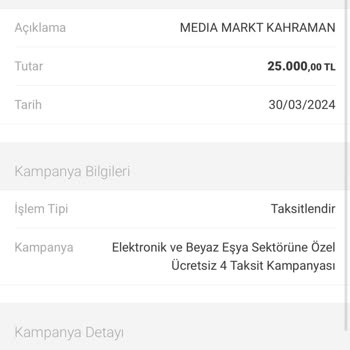 VakıfBank Kampanyayı Uygulayamıyorum Hata Veriyor
