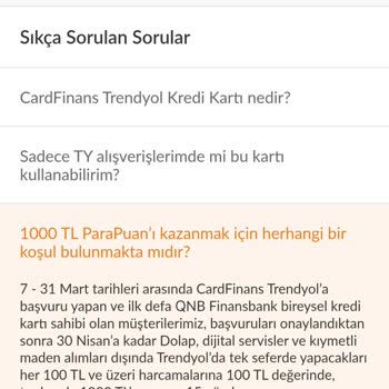 Trendyol Kredi Kartı Puanı Vermedi