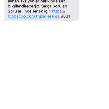Lobbeco Ürünümü Göndermedi Ve Para İademi Yapmadı