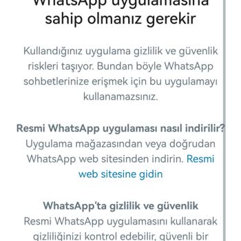 WhatsApp Huawei Arasındaki Sorun