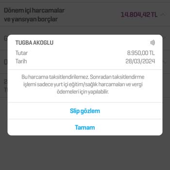 Enpara Sonradan Taksitlendirme Sorunu