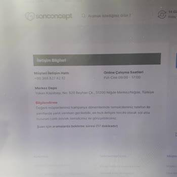 Sonconcept Sitesinin Mağduru Şikayet