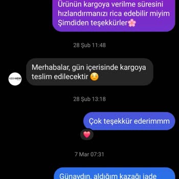 Hoghheim İade Alınan Ürünün Ücretini İade Edilmedi