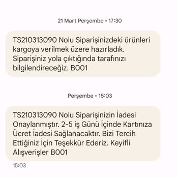 DGN - Doğan Çanta Para İadesi Olmuyor On Gündür