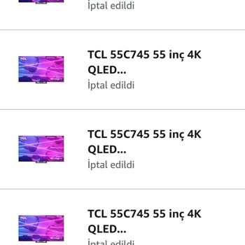 Amazon.com.tr Sitesi Ürünleri İptal Ediyor. Ürün Satın Almak İmkansız