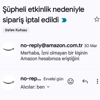 Amazon.com.tr Sitesi Ürünleri İptal Ediyor. Ürün Satın Almak İmkansız