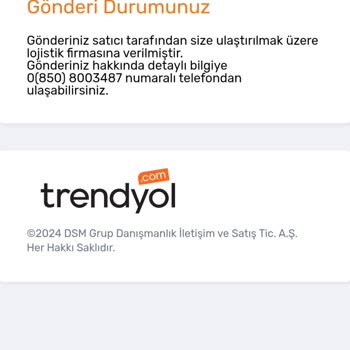 Kelebek Mobilya Kargoya Verilemeyen Sipariş
