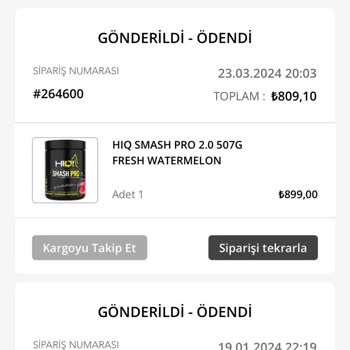 Hıq Nutrition Hıq Nutrition Mide Bulantısı, Kusma Şikayeti