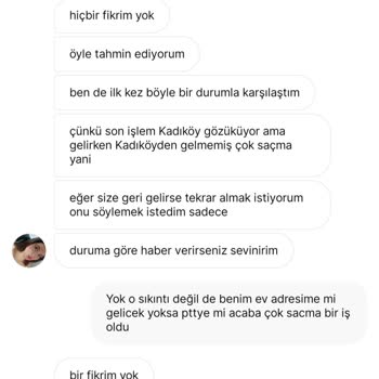 Gardrops Ürünümü Yollamıyor, Mağdur Edildim