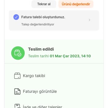 Hepsiburada Fatura Temin Edemiyor