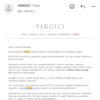 Yargıcı Ürün İade Ücreti