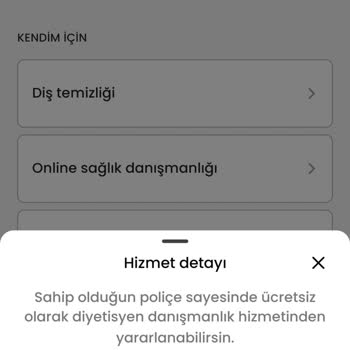 Aksigorta Poliçelerinin Kullandırılmayan Ücretsiz Hizmetleri Hakkında