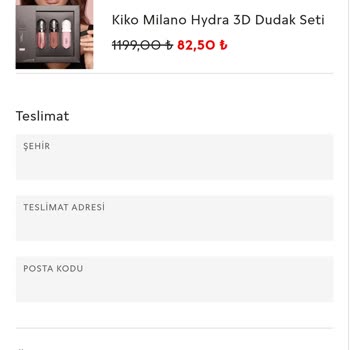 Kiko Milano Türkiye Kozmetik Şikayet