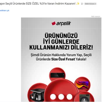 Arçelik Çözülemeyen Sorunum Ve Biten Kampanya Süresi