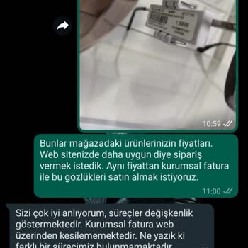 Atasun Optik Kurumsal Fatura Desteği