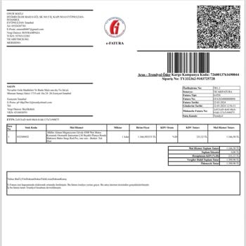 Trendyol Ve Satıcısı Fatura İade Sorunu