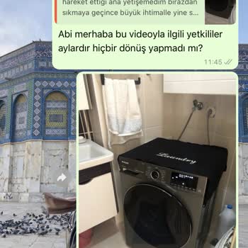 Arçelik Marka Yıkamalı Çamaşır Makinesi Sallanma Sorunu