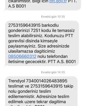PTT Kargo Hatalı Adres İadesi