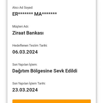 AGT Kurye (aynigunteslim.com) Teslim Edilmeyen Kargo