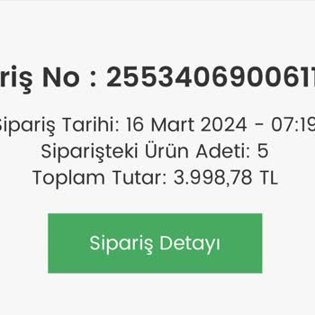 Kiğılı İadesini Kabul Ettiği Ürünün Ücret İadesini Yapmıyor...