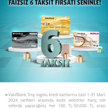 VakıfBank Troy Kart Mağduriyeti