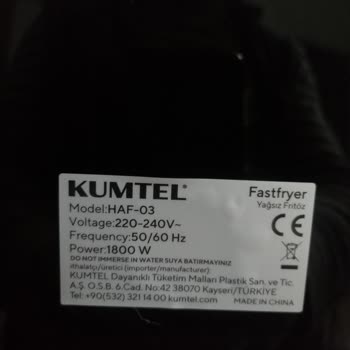 Kumtel Air Fairy İç Haznesinde Atma Soyulmalar Meydana Geldi.