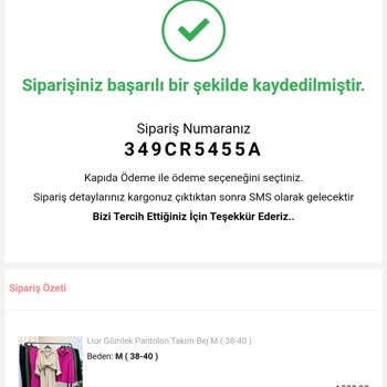 modabetce Hayal Kırıklığına Uğratan Alışveriş Deneyimi