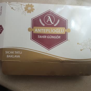 Anteplioğlu Tahir Güngör Baklavadan Taş Çıktı!