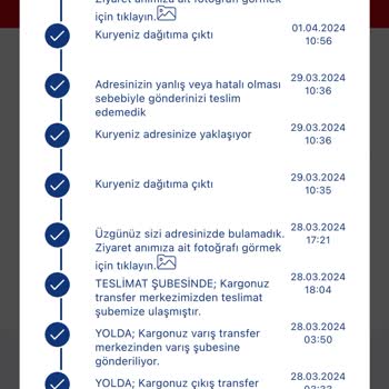 Aras Kargo Ürün Teslimatımı Yapmadı!