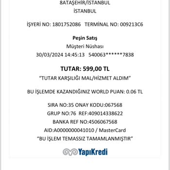 Starbucks Kasa Personeli Hatası