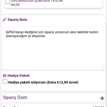 Butik Ponçik Siparişim Gecikti