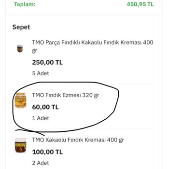 Epttavm TMO Fatura Edildiği Halde Gelmeyen Ezme