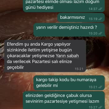 Charmé Butik Charme'den İadem Yapılmıyor