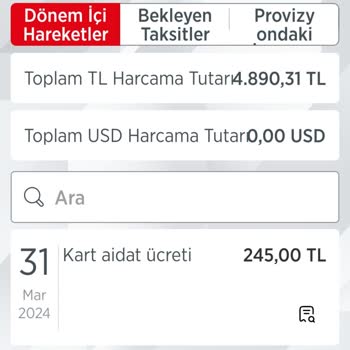 Ziraat Bankası Kredi Kartı Aidatı.